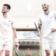 Novak Djokovic y Nick Kyrgios, jugadores de tenis profesional