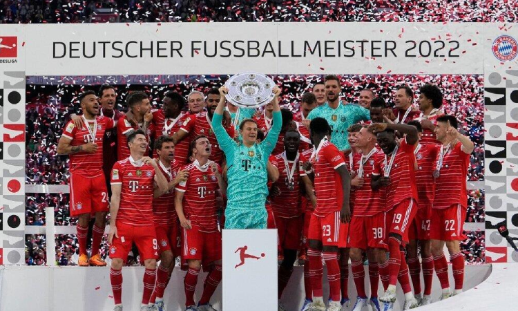 Bayern Múnich campeón de la Bundeliga 2021-2022