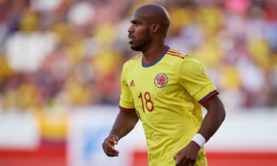 Oscar Estupiñan, futbolista que vistió la camiseta de Colombia en el amistoso ante Arabia