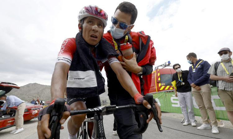 Nairo Quintana, cilista colombiano que corre para el Team Arkéa