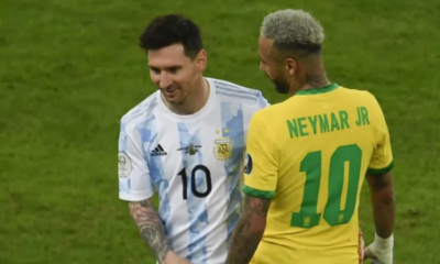Lionel Messi y Neymar J.r