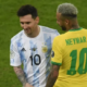 Lionel Messi y Neymar J.r