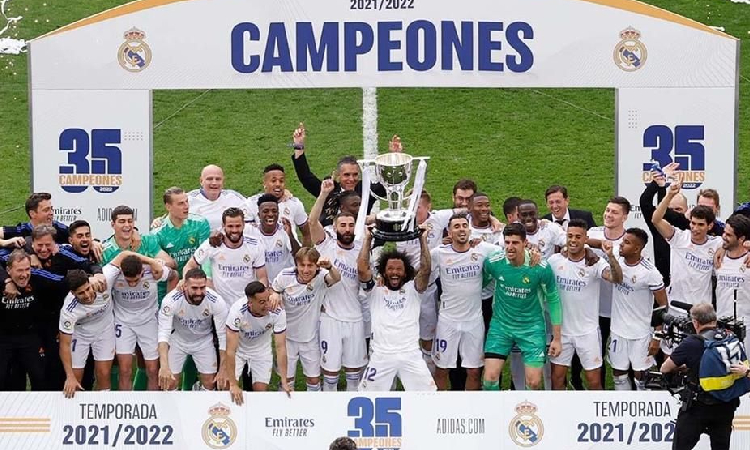 Real Madrid Campeon Liga 2022