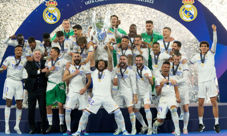Real Madrid campeón de la Champions 2022