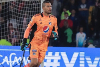 Álvaro Montero, guardameta de Millonarios FC de Bogotá