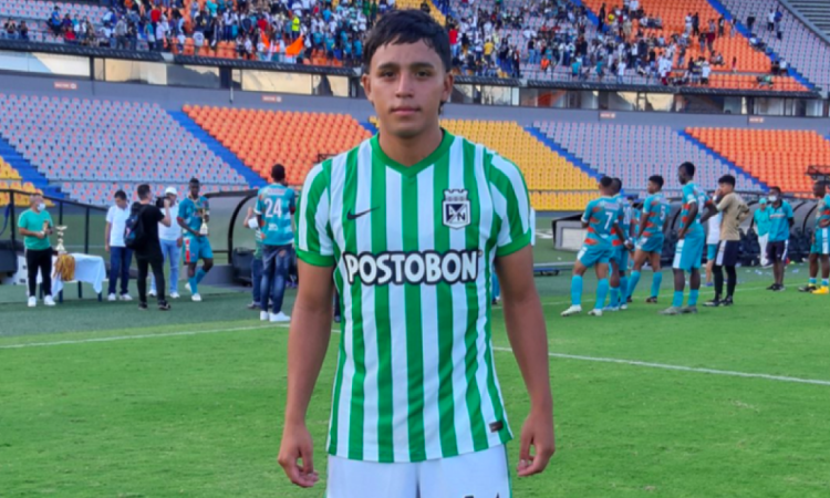 Arley Zapata, futbolista juvenil de Colombia