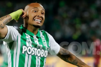 Jarlan Barrera, mediocampista de Atlético Nacional