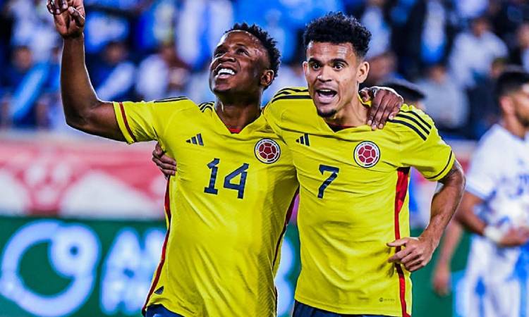 Néstor Lorenzo, DT de la Selección Colombia, no le gustó mucho el rendimiento de Yaser Aspilla y Luis Sinisterra contra Guatemala