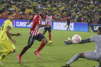 Junior de Barranquilla le ganó al Bucaramanga en el Alfonso López (0-1)