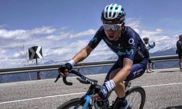 Einer Rubio ocupó la posición 12 en la primerta etapa del Tour de Langkawi 2022