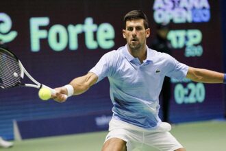 Novak Djokovic derrotó a Tsitsipas y se quedó con el título del Astaná 2022
