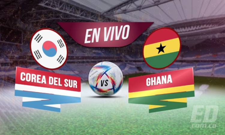 Minuto a minuto del partido entre Corea del Sur vs Ghana por la fecha 2 del Mundial de Catar