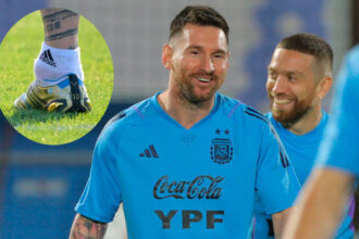 Lionel Messi tobillo Argentina Mundial