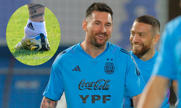 Lionel Messi tobillo Argentina Mundial