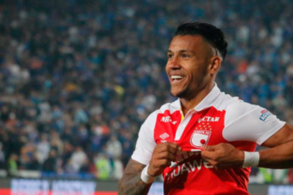 Wilson Morelo, delantero de Independiente Santa Fe