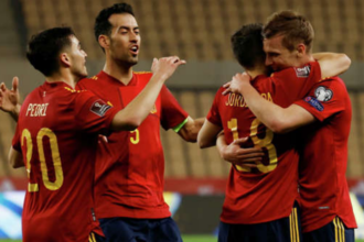 Jugadores de la Selección de España
