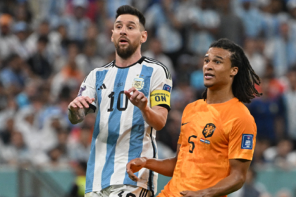 Jugadores de Argentina y Países Bajos