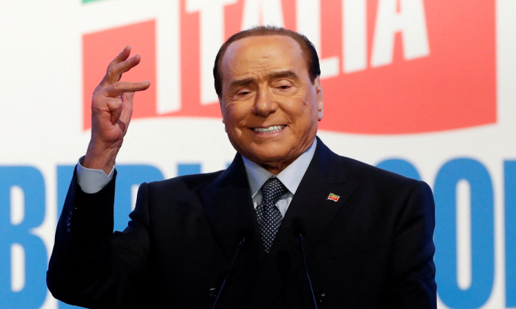 Silvio Berlusconi, magnate de los medios italianos