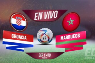 Croacia vs Marruecos por el tercer puesto del Mundial de Catar