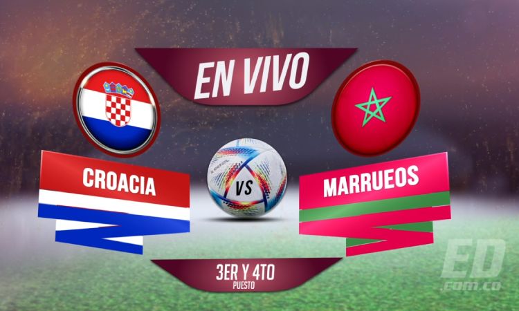 Croacia vs Marruecos por el tercer puesto del Mundial de Catar