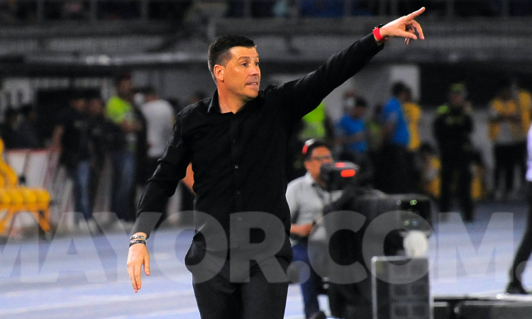 Juan Cruz Real, técnico del Junior Barranquilla