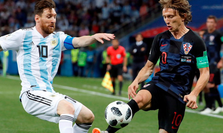 Messi Modric Semifinal Mundial Catar