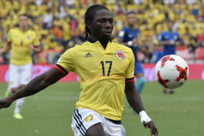 Yimmi Chará, futbolista de la Selección Colombia