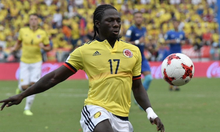 Yimmi Chará, futbolista de la Selección Colombia