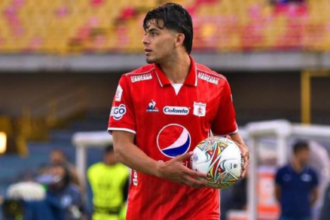 Brayan Vera, futbolista del América de Cali