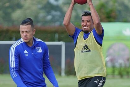 Millonarios informó que Fernando Uribe se lesionó el gemelo de la pierna derecha