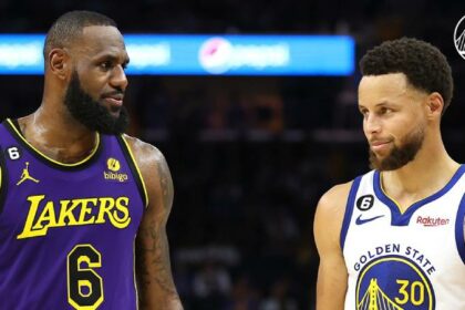 LeBron James y Stephen Curry brillaron con sus equipos este lunes en la NBA