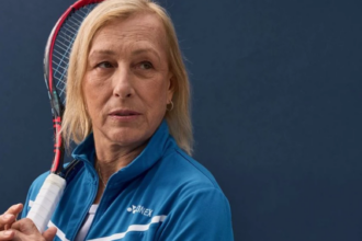 Martina Navratilova, exjugadora de tenista