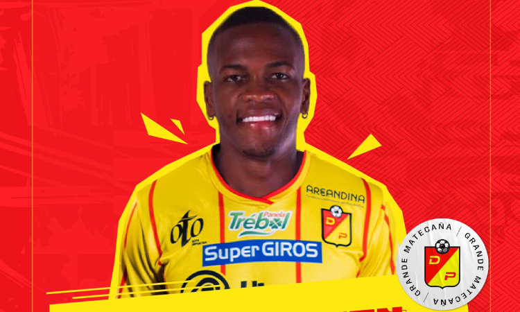 Larry Ángulo es nuevo jugador del Deportivo Pereira