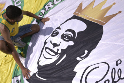 Pelé funeral Santos