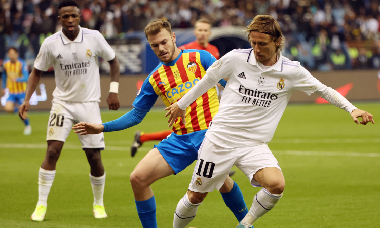 Luka Modric, mediocampista del Real Madrid