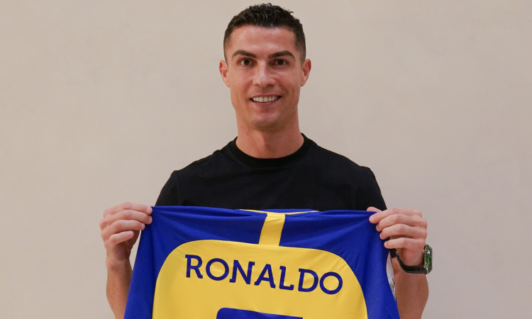 Cristiano Ronaldo, futbolista que representa a Portugal