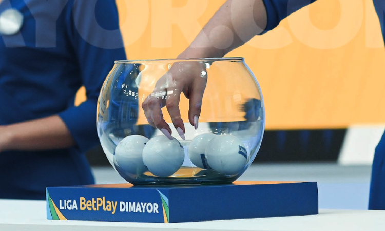 Bonbos del sorteo de Liga BetPlay Dimayor 2023-I