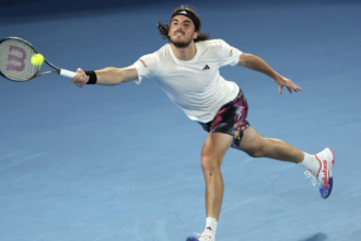 Stefanos Tsitsipas, tenista que representa a Grecia