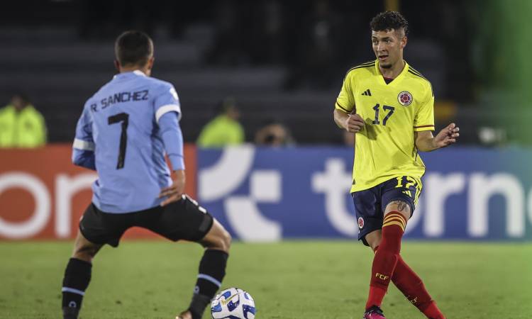 Colombia perdió 1-0 con Uruguay