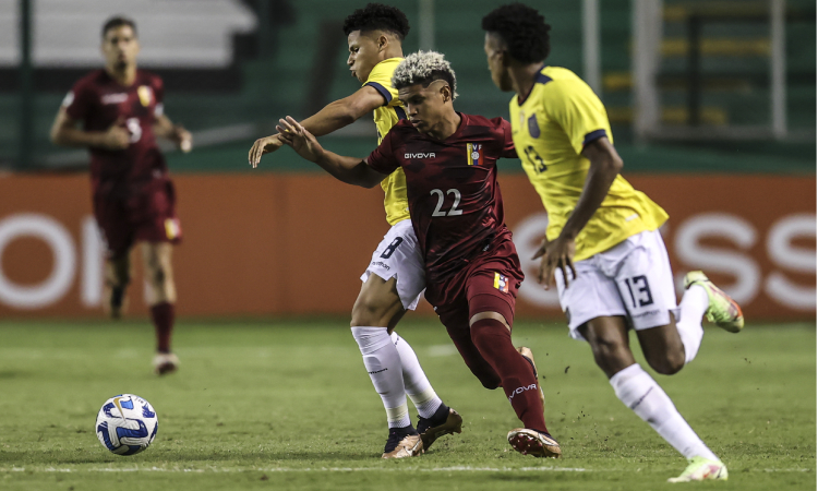 Venezuela se impuso a Ecuador en el Sudamericano Sub-20
