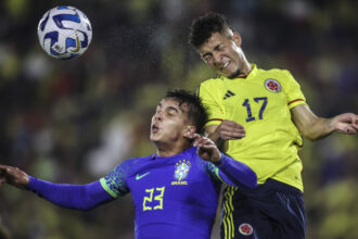 Colombia pudo ganarle a Brasil, pero terminó empatando