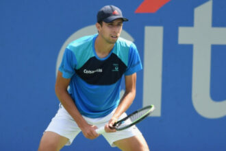 Daniel Galán fue eliminado del ATP 250 de Santiago