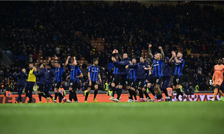 Inter venció al Milan en el derbi de la ciudad