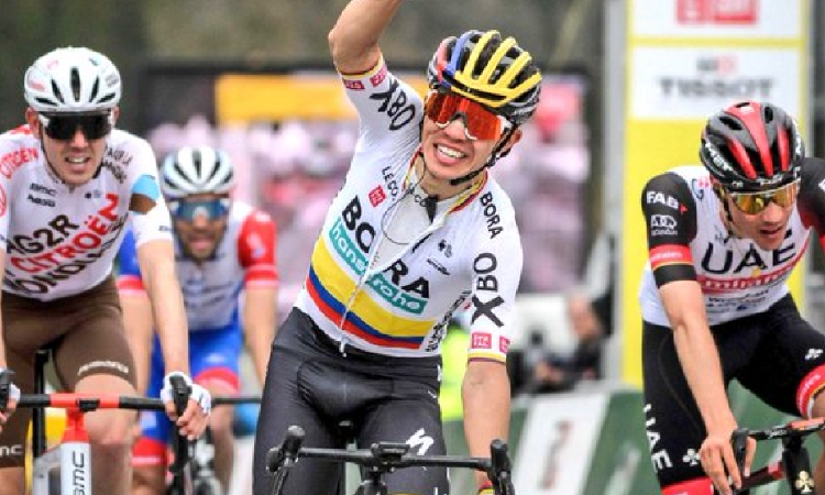 Sergio Higuita es el mejor ciclista colombiano en el ranking UCI