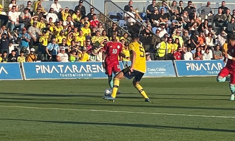 Colombia Sub 20 Suecia amistoso