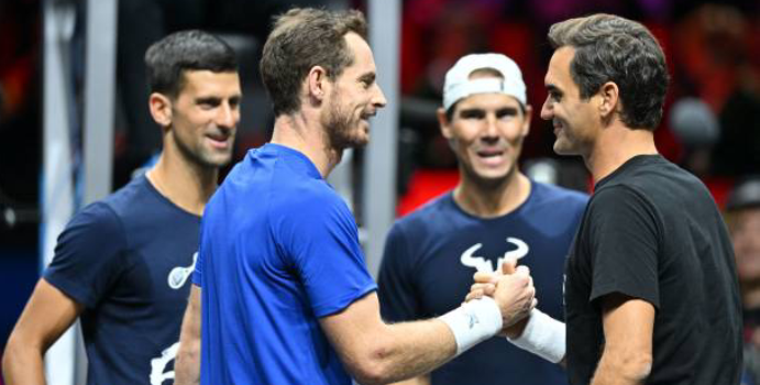 Murray, Djokovic, Nadal y Federer