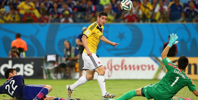 Historial entre Colombia y Japón