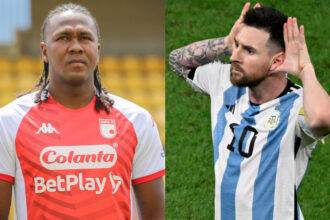 Hugo Rodallega Lionel Messi