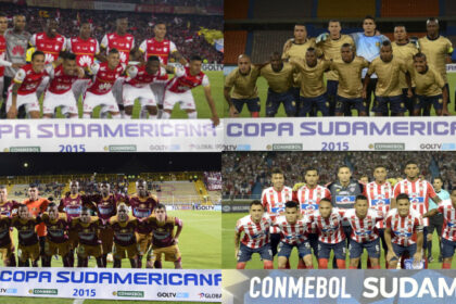 Jueces venezolanos para los partidos colombianos por Sudamericana