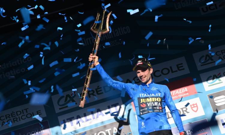 Primoz Roglic se coronó campeón de la Tirreno-Adriático 2023